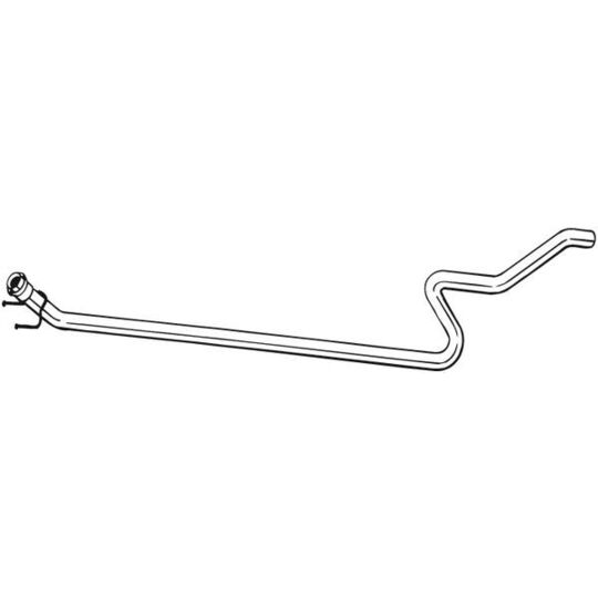 950-109 Exhaust pipe