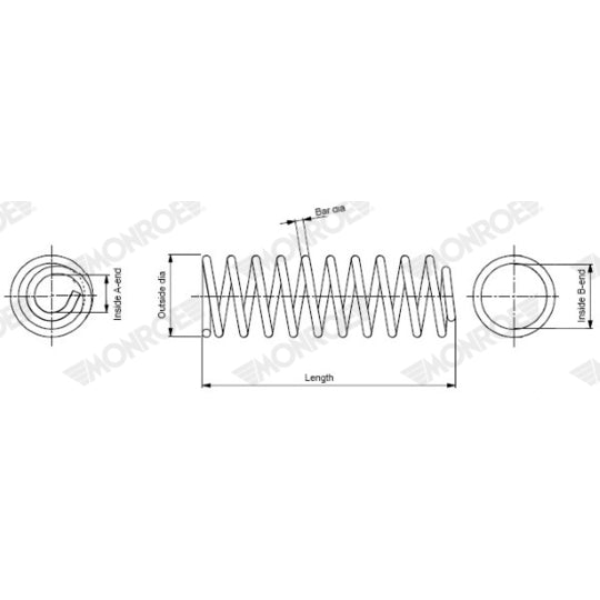 SP4093 Coil Spring