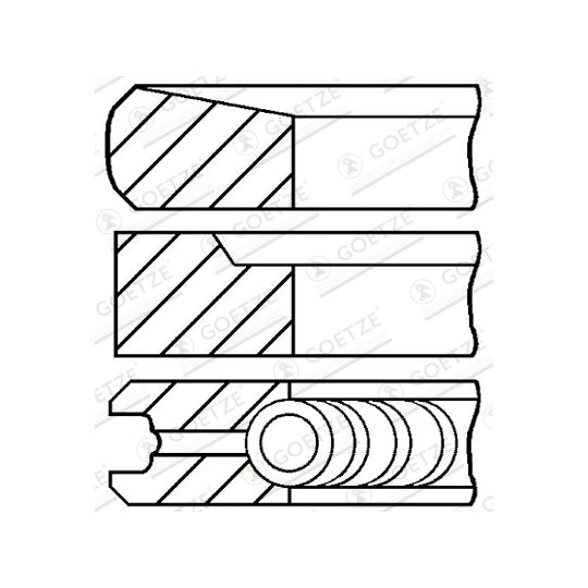 08-431700-00 Piston Ring Kit