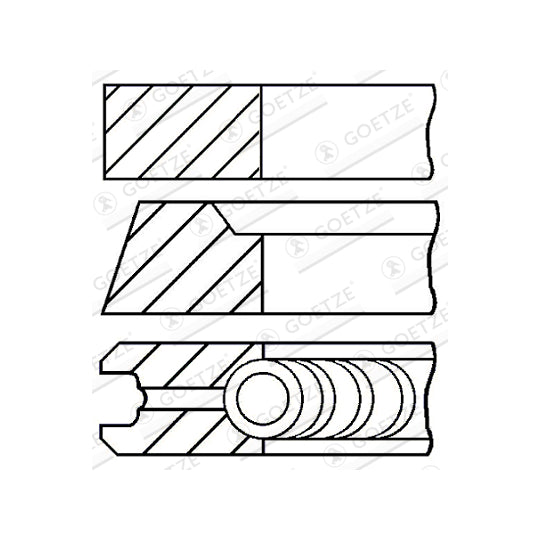 08-283600-00 Piston Ring Kit