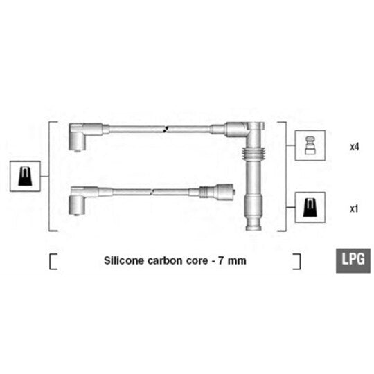 941125290681 Ignition Cable Kit