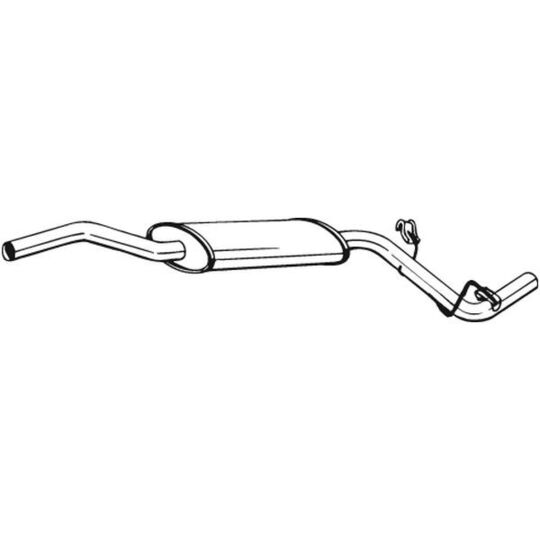 282-763 Middle Silencer