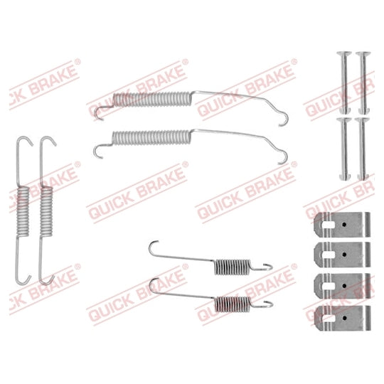 105-0015 Brake shoe fitting set