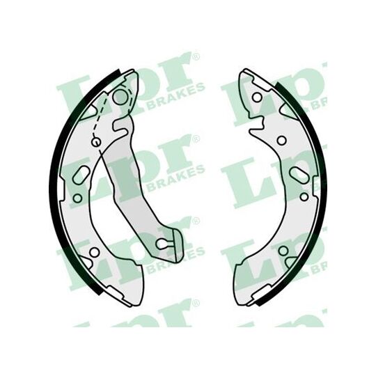 07870 Brake Shoe Set