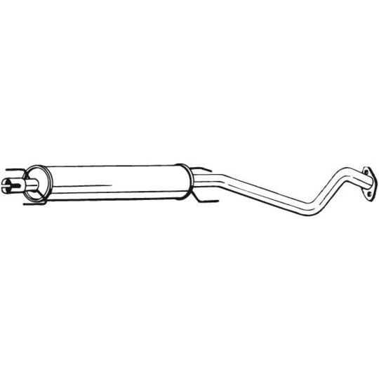 284-633 Middle Silencer