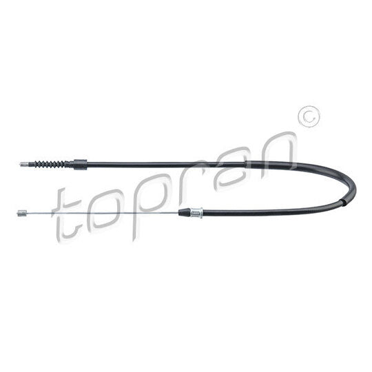206 501 Cable, parking brake