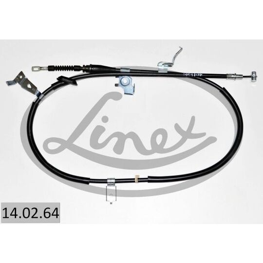 14.02.64 Cable, parking brake