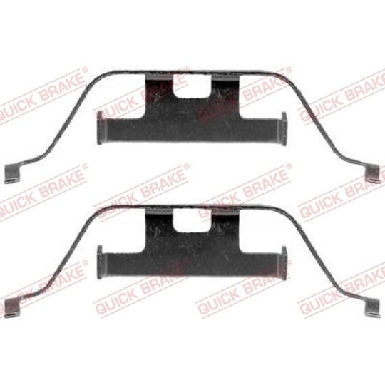 109-1201 Brake pad fitting set