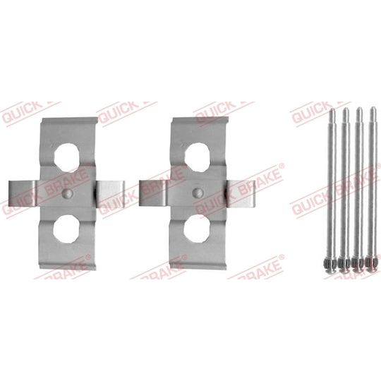 109-1635 Brake pad fitting set