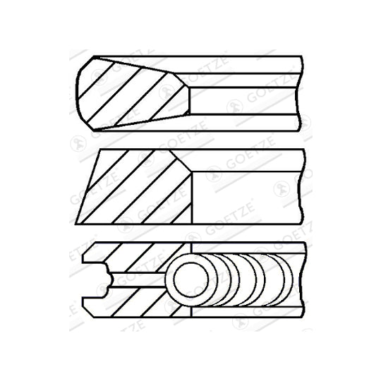 08-784821-00 Piston Ring Kit