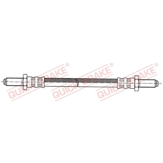 42.007 Flexible brake pipe