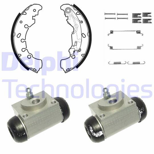 KP1119 Brake Shoe Set