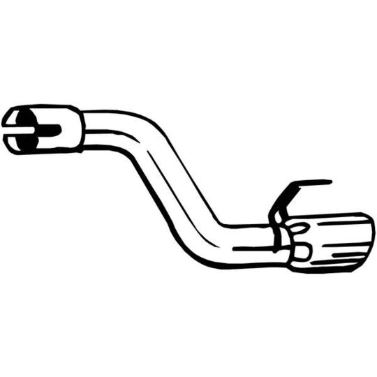 750-263 Exhaust pipe