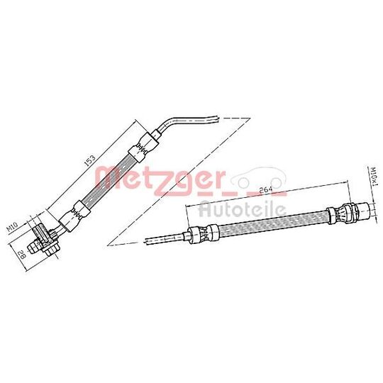 4116217 Brake Hose
