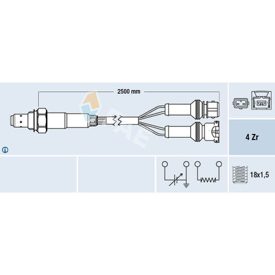 77639 Lambda Sensor