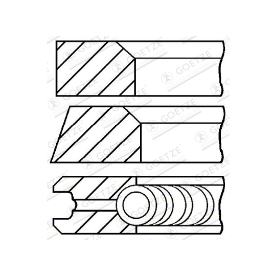 08-117907-00 Piston Ring Kit