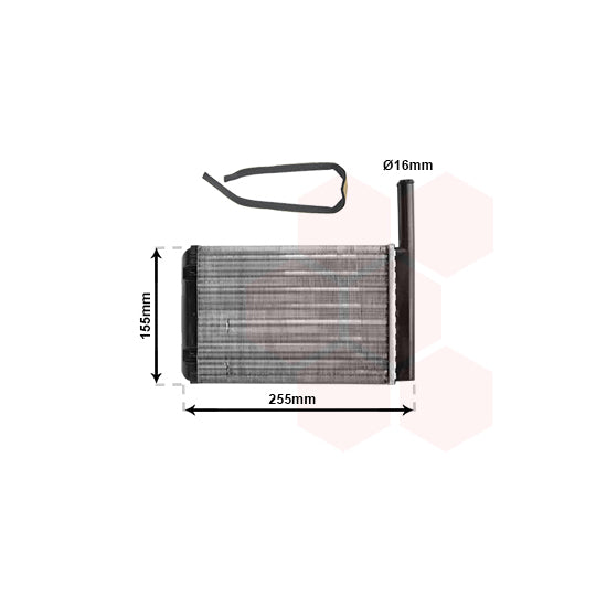 18006134 Heat Exchanger, interior heating