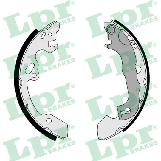 07380 Brake Shoe Set