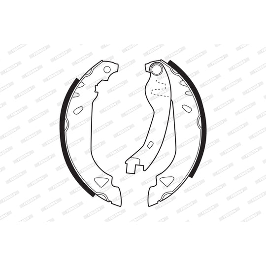 FSB263 Brake Shoe Set