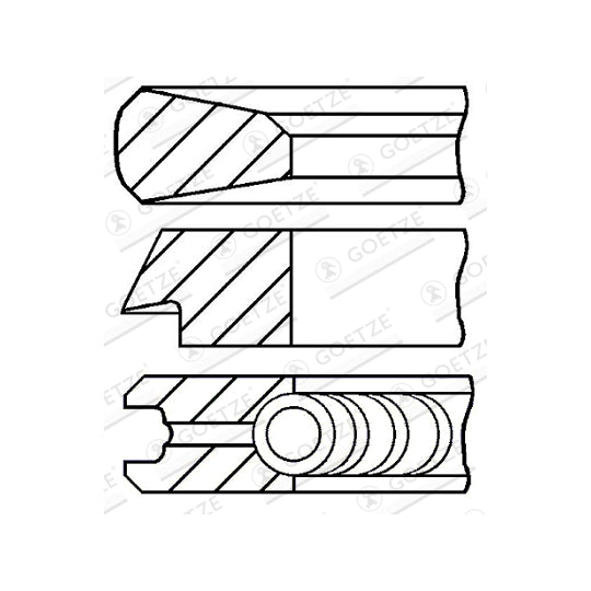 08-119800-00 Piston Ring Kit