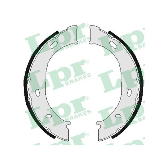 07960 Brake Shoe Set, parking brake