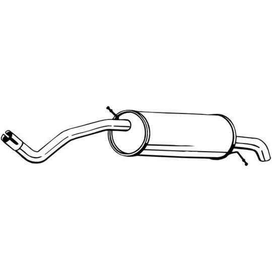 278-999 End Silencer