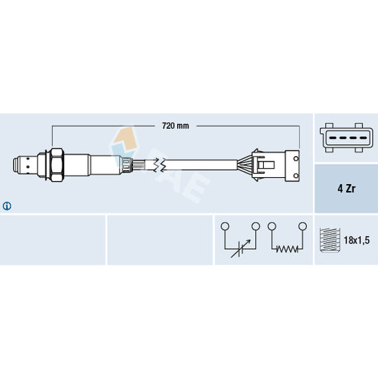 77280 Lambda Sensor