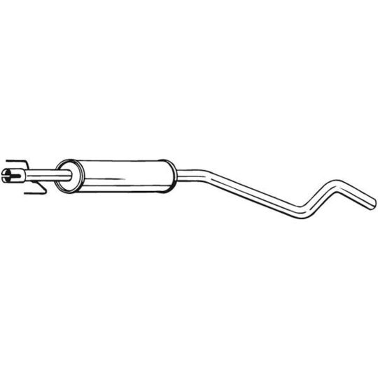284-739 Middle Silencer