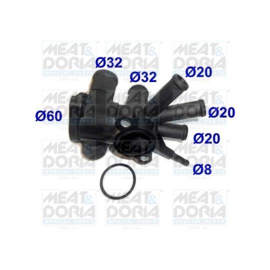 93132 Coolant Flange