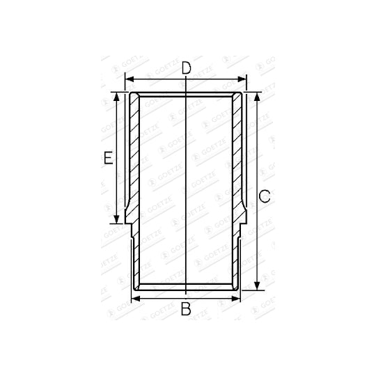 14-684840-00 Cylinder Sleeve