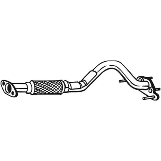 750-073 Exhaust pipe