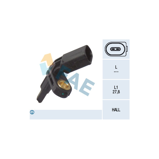 78012 Sensor, wheel speed