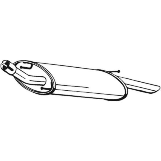 154-955 End Silencer