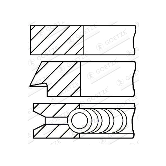 08-138900-00 Piston Ring Kit