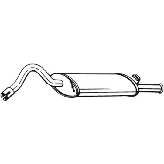 130-209 End Silencer