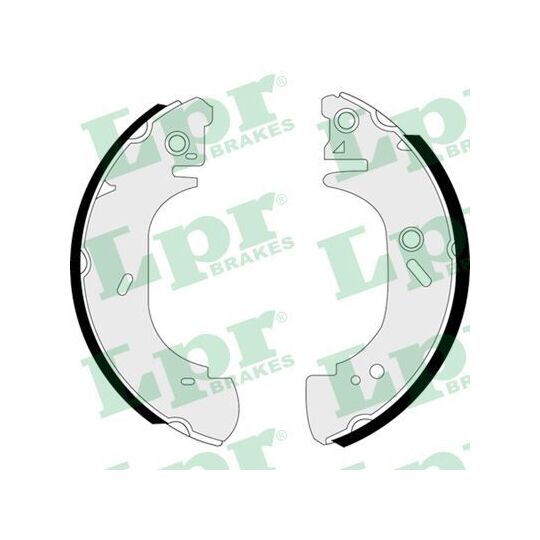 07410 Brake Shoe Set