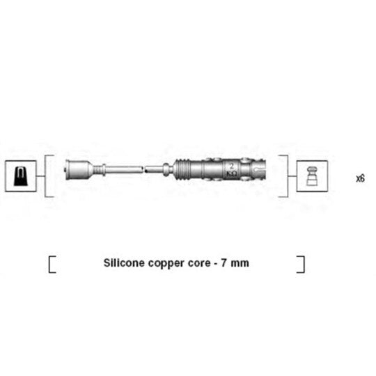 941455010942 Ignition Cable Kit