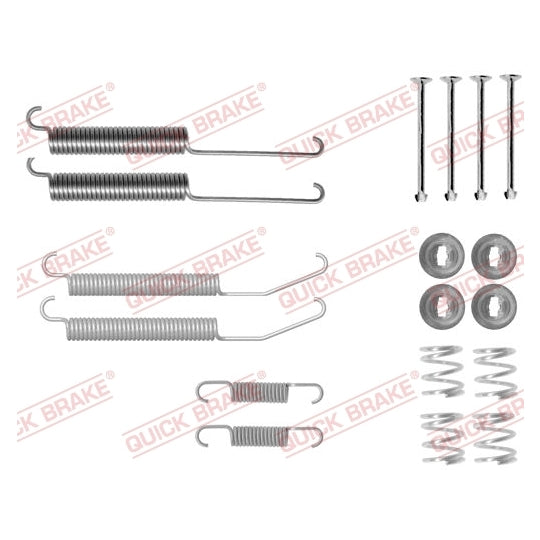 105-0845 Brake shoe fitting set