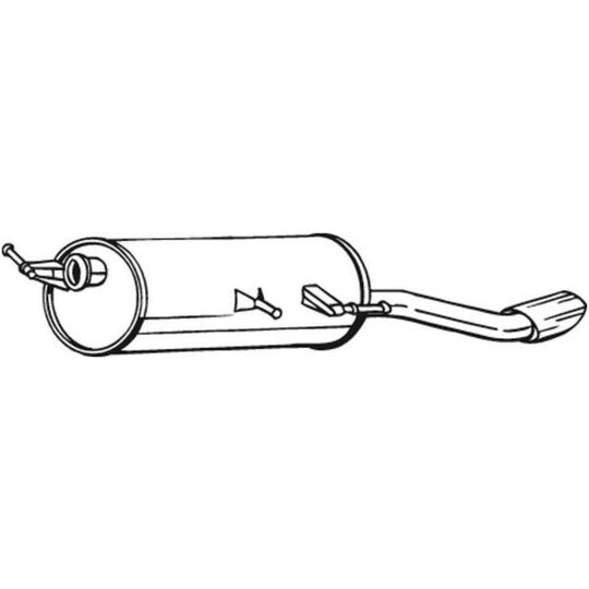 190-067 End Silencer