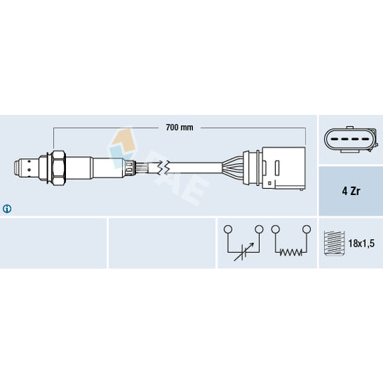 77205 Lambda Sensor