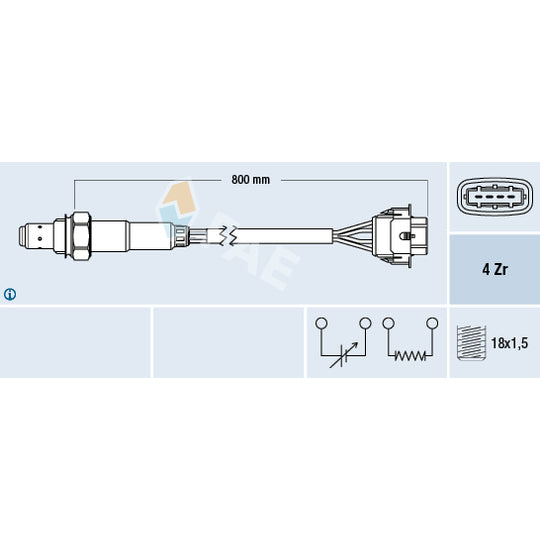 77247 Lambda Sensor