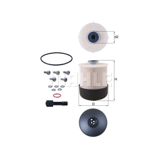 KX 338/26D Fuel filter