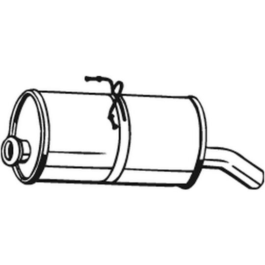 135-705 End Silencer