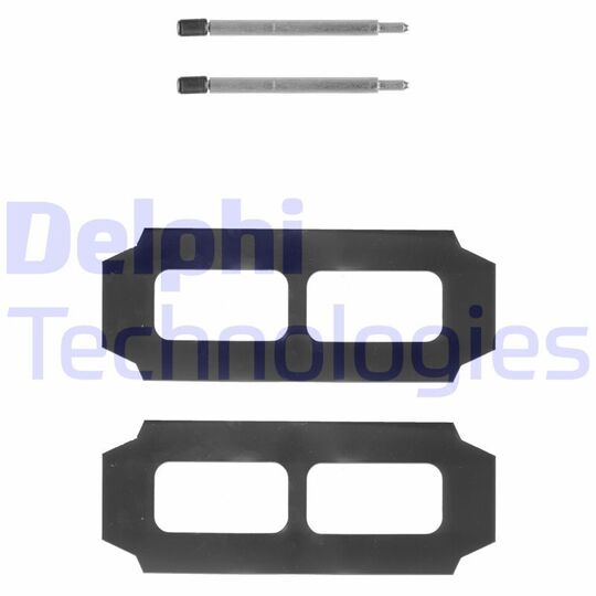 LX0104 Accessory Kit, disc brake pad