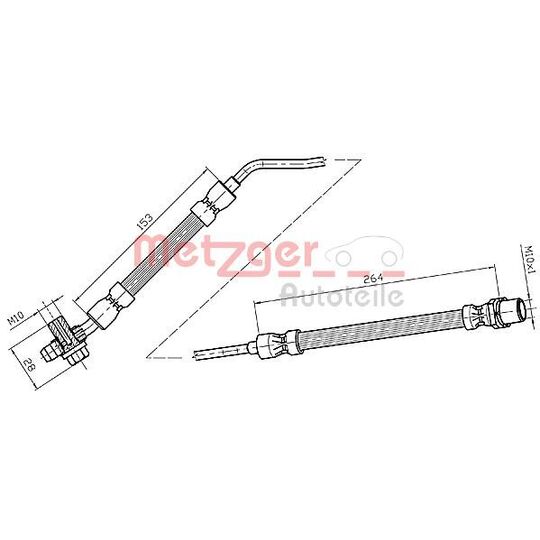 4116216 Brake Hose