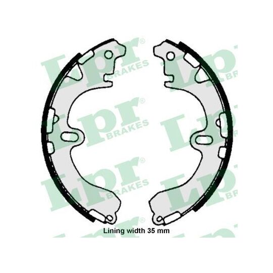 06720 Brake Shoe Set