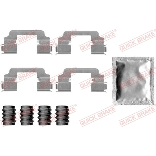 109-1826 Brake pad fitting set