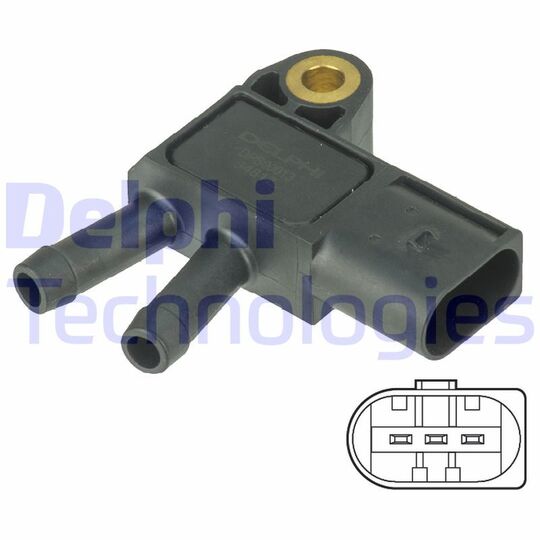 DPS00013 Sensor, exhaust pressure
