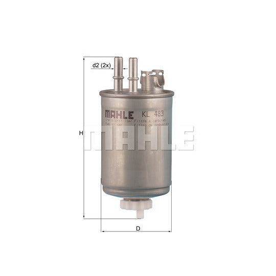 KL 483 Fuel filter