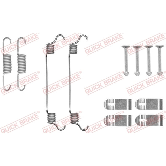 105-0019 Brake shoe fitting set